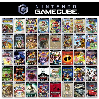 Nintendo Gamecube Game Choice Among the Best Titles Zelda Mario Pokémon Luigi