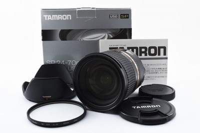 TAMRON SP 24-70mm f/2.8 Di VC USD AF Zoom Lens w/ Genuine Hood for Sony A [Mint]