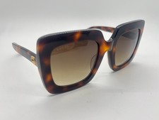 New Gucci GG0328S 002 Brown Square Sunglasses 53-25-145mm NO CASE