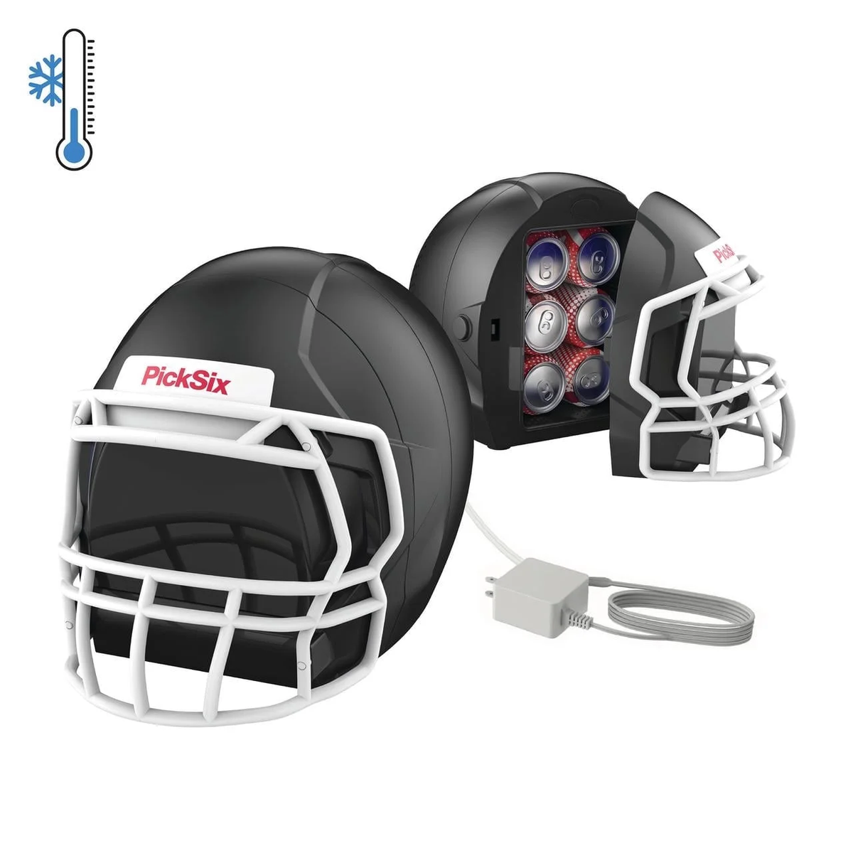 Picksix Game Cooler, New Standard Door Portable Football Helmet