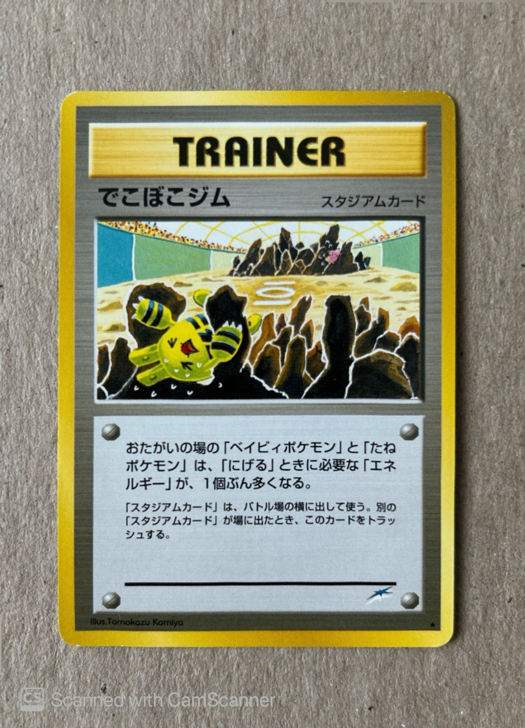 2001 Pokémon Japanese Darkness, And To Light - Non Holo Rare - Variation