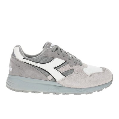 diadora N902 Hairy Suede Lace Up  Mens Grey Sneakers Casual Shoes 179800-C0096
