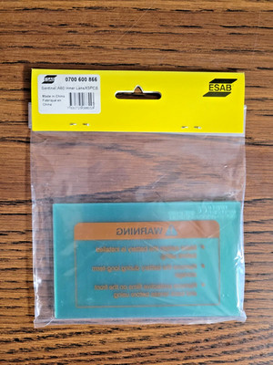 ESAB Sentinel A60 Inside Cover Lens part # 0700600866
