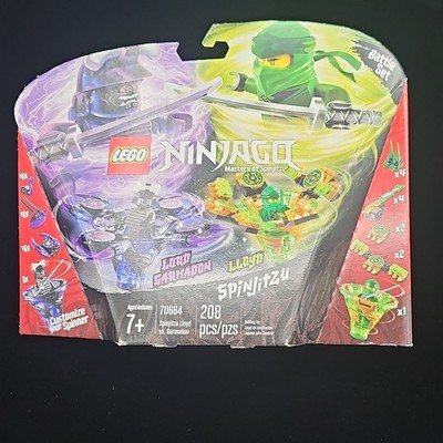 コロ助なり LEGO Ninjago Spinjitzu Lloyd vs. Garmadon 70664, Ninja Spinner Set