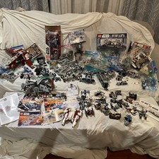 Huge Star Wars Lego Lot, Over 25 Built Sets, Manuals Boxes 2016/2023 Yrs + New