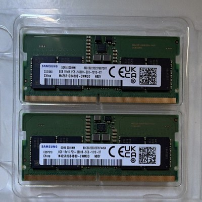 Samsung DDR5 SO-DIMM PC5-5600 16GB(8*2) 262-Pin RAM Module