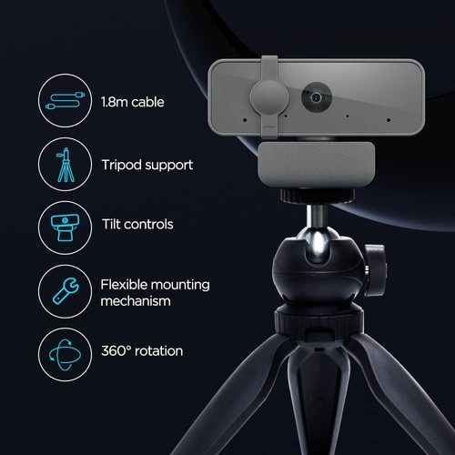 Lenovo Essential FHD Webcam Single - Photo 3/10