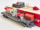 AMERICAN FLYER 25045 ROCKET LAUNCHER W/ 2 ROUND TIP ROCKETS 1 PAINTED OB/BTN GPM — photo 9