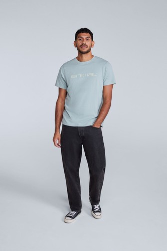 Animal Classico Men's Logo T-Shirt Casual Short Sleeve Round Neck Top - Picture 4 of 129