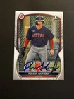 Roman Anthony Red Sox Baseball Signed Autographed 2023 1st Bowman Card