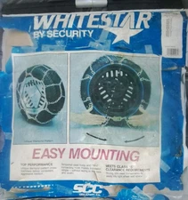 White Star WS 1314 Snow Tire Chain Set from Security Chain Co. BRAND NEW