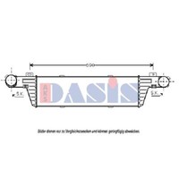 LadeluftküHler Passend FüR Mercedes-Benz E-Klasse T-Model S210 W210 562X113X52