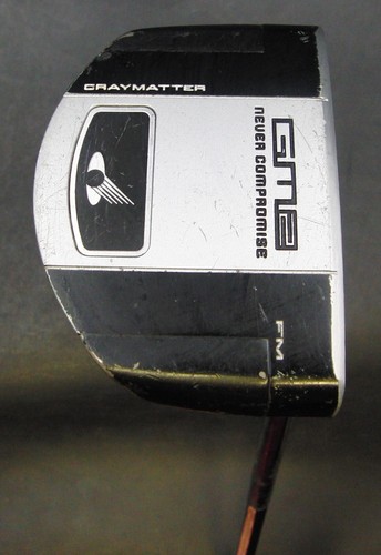Never Compromise Gm2 FM Gray Matter Putter 88cm Steel Shaft Karma Grip & GM2 H/C - Picture 3 of 12