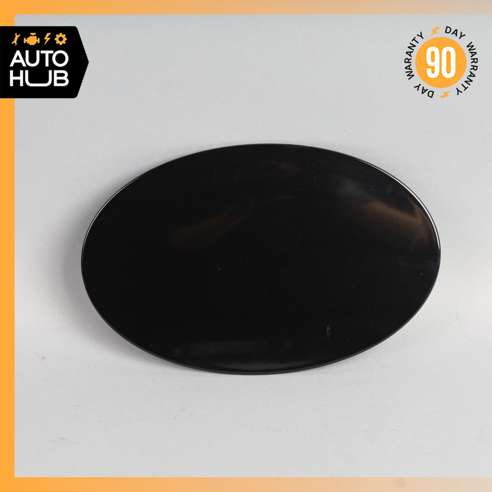 17-20 Maserati Levante S M161 Fuel Gas Tank Lid Door Cover Black OEM 26k