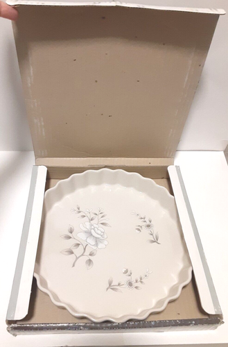 Vintage 1985 Southampton Stoneware Collection 10" Quiche Dish Platter NEW!! - Picture 2 of 14