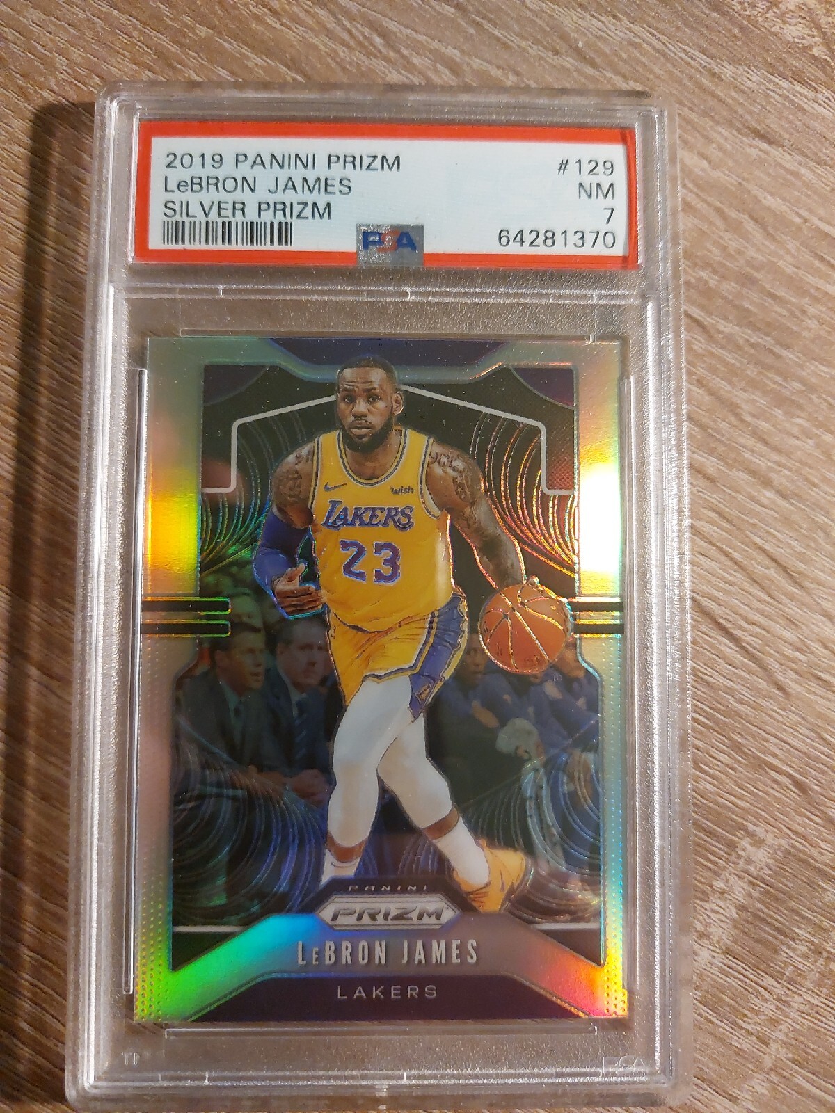 Lebron James Trading Card silver Prizm eBay