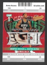 2003-04 Fleer Authentix SP/1250 Dahntay Jones #108 Rookie RC