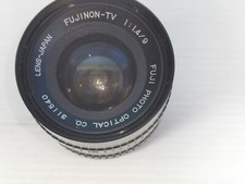 Fuji Fujinon TV Photo Optical Lens 1:1.4/9 Made in Japan 311540