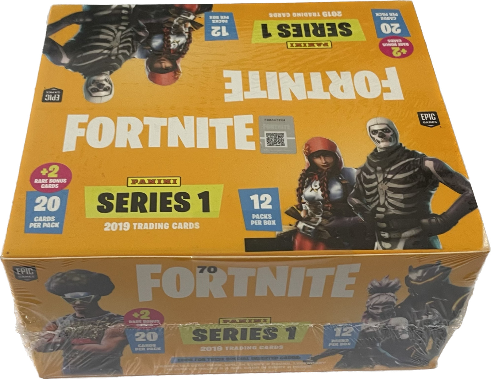 Thumbnail - Panini Fortnite Serie 1 - 12-fatpack Booster Pack Display (2019)