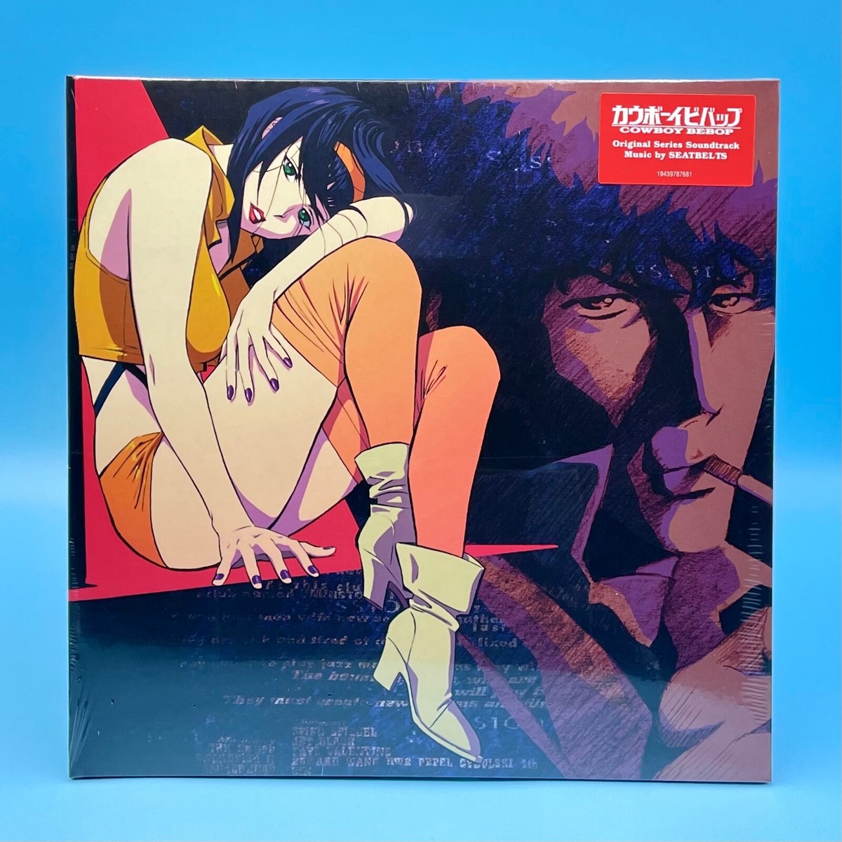 Cowboy Bebop Vinyl Soundtrack Seatbelts 2LP Record Purple Marble
