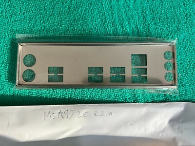 ASUS  M5A97LE R2.0   IO SHIELD BACK PLATE ( METAL )