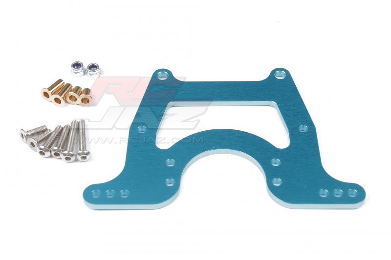 Jazrider Aluminum Front/Rear Shock Tower (Blue) For Tamiya WT01 Jazrider Aluminum Front/Rear Shock Tower (Blue) For Tamiya WT01