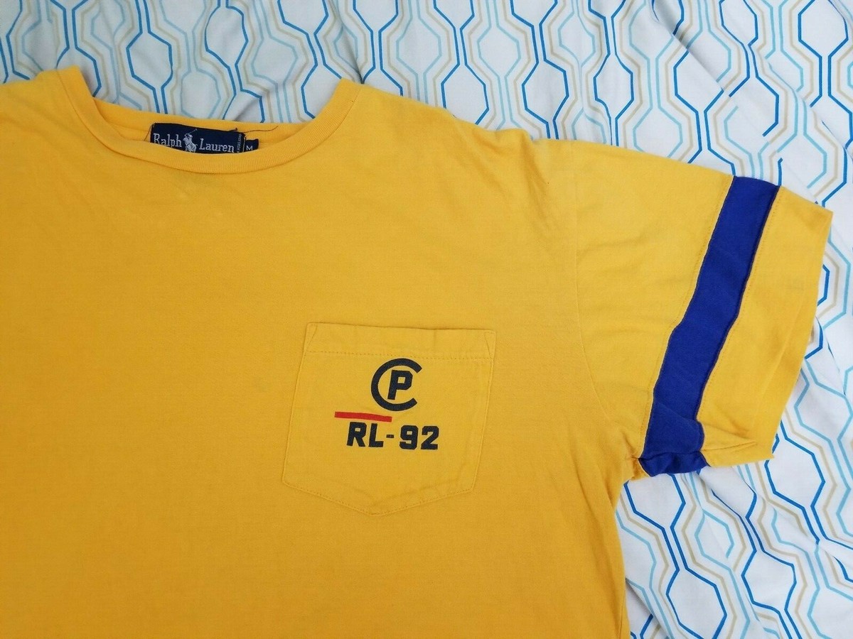 VTG Polo Ralph Lauren Shirt Medium CPRL Pocket CP RL 92 1992 VTG Polo Ralph Lauren Shirt Medium CPRL Pocket CP RL 92 1992