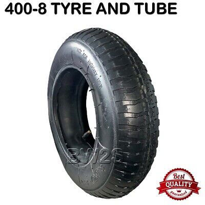 4.80/4.00-8 wheelbarrow tyre and tube straight rubber valve 30PSI