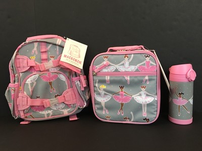 Pottery Barn Kids Glitter Ballerina Pre K Backpack Lunch Box
