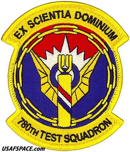 USAF 780TH TEST SQ - WAFFENPRÜFUNG - Eglin AFB, FL - ORIGINAL HERITAGE PATCH - Bild 2 von 3