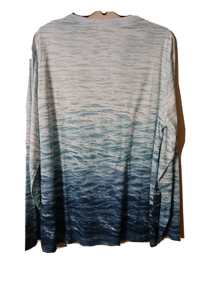 Chemise De Pêche Homme 2XL Reel Life UPF 50 Manches Longues Gris Clair