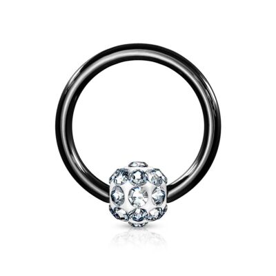 OUFER 16g Helix Piercing Conch Gioielli Trago Borchie Cartilagine Blu Farfalla CZ In Acciaio Inox Superiore Elica Anteriore Orecchini Orecchio Lobe Bar 1.2mm Donne Regalo, Acciaio inossidabile