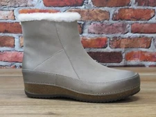 Women's Dansko Mitzy Burnished Suede Stone Grey Bootie *9608-795300 SIZES