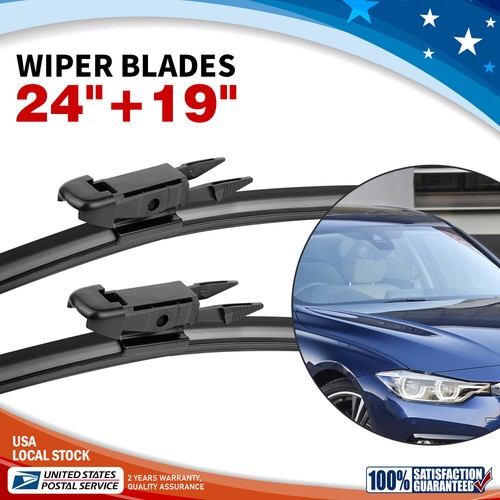 Set of 24"19" OEM Windshield Wiper Blades Fit For BMW 330i xDrive 2017 ...