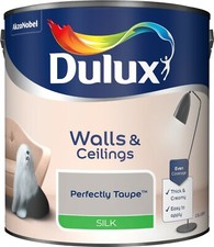 Dulux Emulsion Silk Paint ALL COLOURS 2.5L - Walls & Ceiling