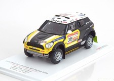 Truescale Mini Cooper Countryman S All4 Racing N 305 2nd Rally Dakar 2012 J.roma M.perin 1:43 TSM144343