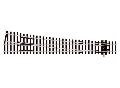 Peco SL-89 Links Weiche Nicht Polarisiert Code 100 - 2,5 mm H0