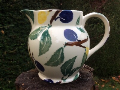 SELTENE EMMA BRIDGEWATER 1986-8 '' PFLAUMEN '' 1,5 PINT KRUG SCHWAMMGESCHIRR UNBENUTZT