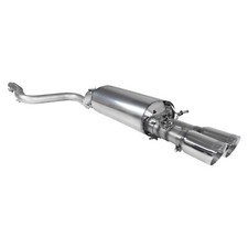 Scorpion 2.75" GPF-Back Valved Exhaust system + Silver Daytona Tips Ford Puma ST