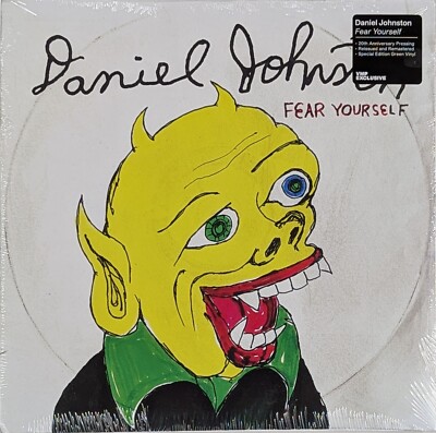 DANIEL JOHNSTON Fear Yourself SEALED Numbered LP Poison Dart Frog Vinyl VMP