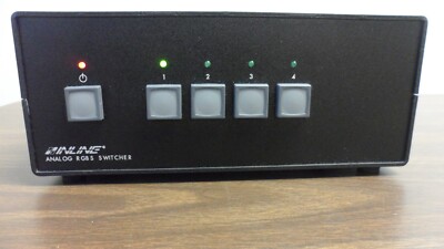 Inline Analog RGBS 4x1 Switcher IN3504-1