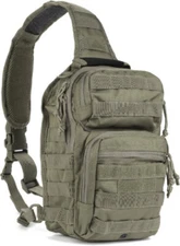 Red Rock Outdoor Gear Rover Sling Pack Olive Drab 80129OD Measures 8" x 5 1/2" x