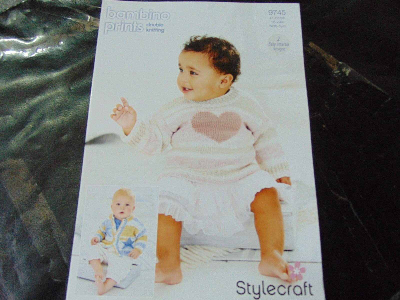 Stylecraft Double Knitting Pattern 9745 Jumper and Cardigan 16 - 24 ins