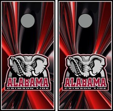 alabama elephant head 087 cornhole board vinyl wraps