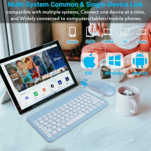 Keyboard Case Mouse For iPad 11th 11" A16 2025 10th 9th 8th Gen Air 6 5 4 Pro 11 - Picture 12 of 36
