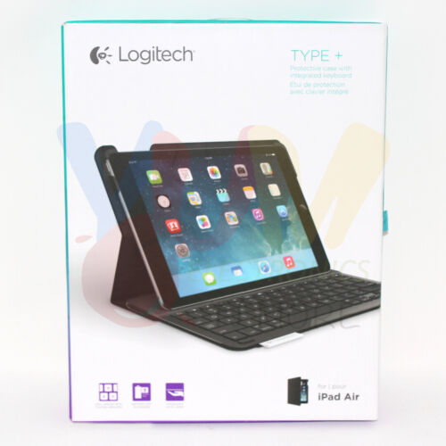 Skriv en rapport Tilføj til ekstra Logitech Type Protective Case w/ Integrated Keyboard for iPad Air 1st Gen |  BLK 97855111425 | eBay