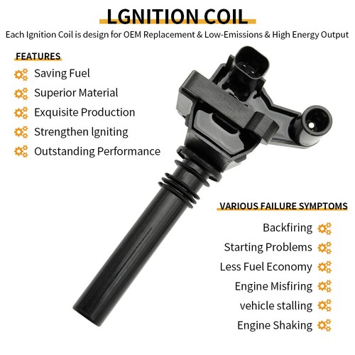 8Pack Ignition Coil & Spark Plug & Wire Set For Dodge Ram 1500 2500 3500 5.7L V8 - Picture 3 of 15