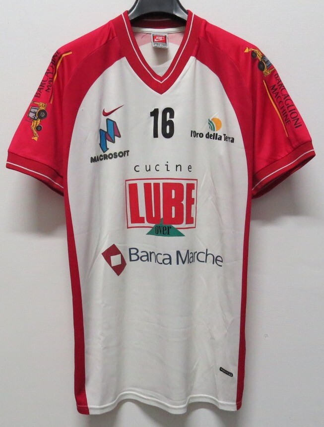 Maillot De Volley-ball LUBE MACERATA RAVELLINO - Taille XL - Occasion