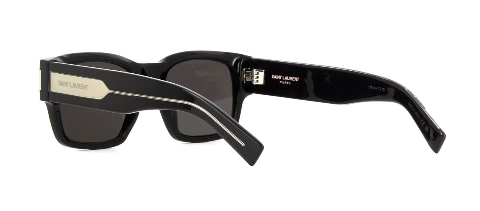 Saint Laurent SL 617 Occhiali da sole nero grigio (001)