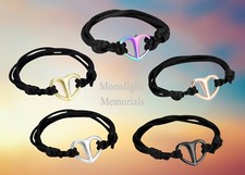 New Heart Nylon Cremation Memorial Urn Ashes Bracelet